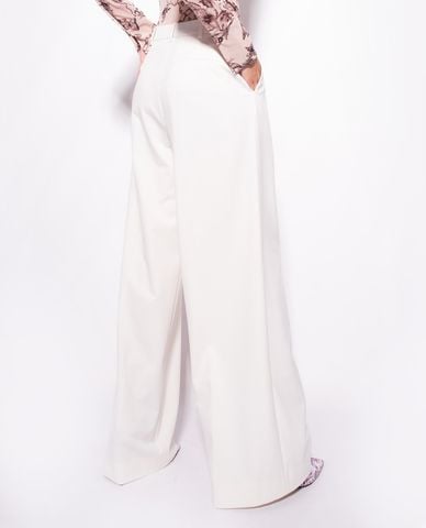  PINKO - Quần nữ ống rộng lưng cao Prospero 