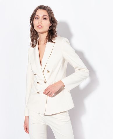  PINKO - Áo blazer nữ tay dài phối nút Alexia 