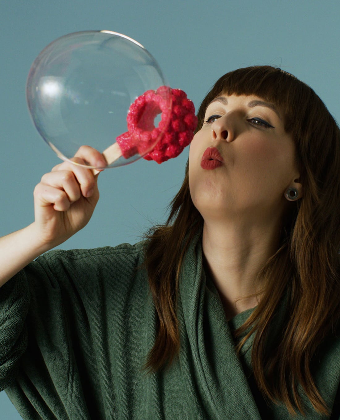 LUSH - Viên tạo bọt Raspberry Blower