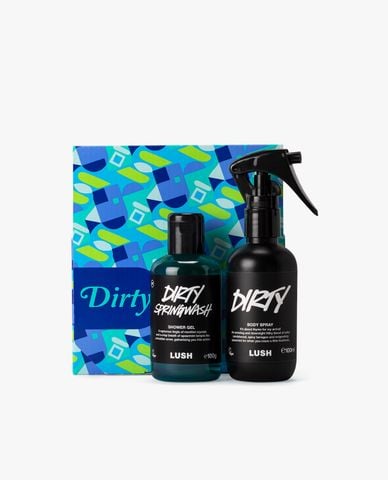 LUSH - Bộ quà tặng xịt thơm toàn thân Dirty 