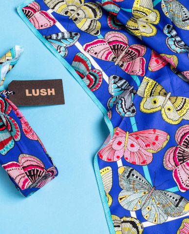 LUSH - Khăn vải Vintage Butterflies 