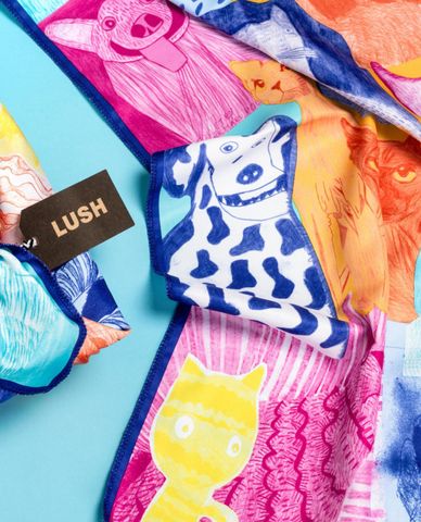  LUSH - Khăn vải Cats & Dogs 