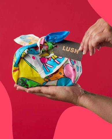  LUSH - Khăn vải Gingerbread Party 