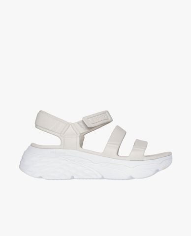  SKECHERS - Giày sandals nữ đế thấp mũi tròn Max Cushioning Foamies 