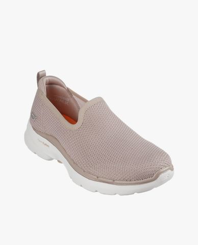  SKECHERS - Giày slip on nữ GOwalk 6 Clear Virtue 