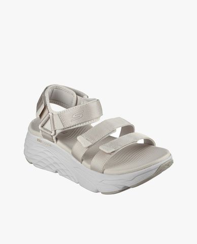  SKECHERS - Giày sandals nữ quai ngang Max Cushioning On The GO 