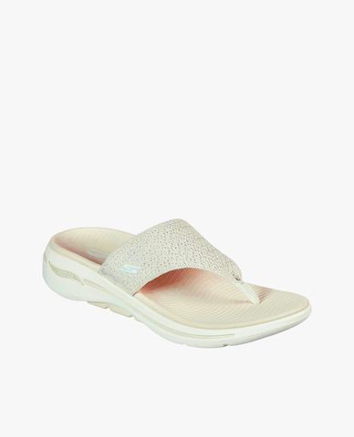  SKECHERS - Dép nữ quai kẹp Go Walk Arch Fit 