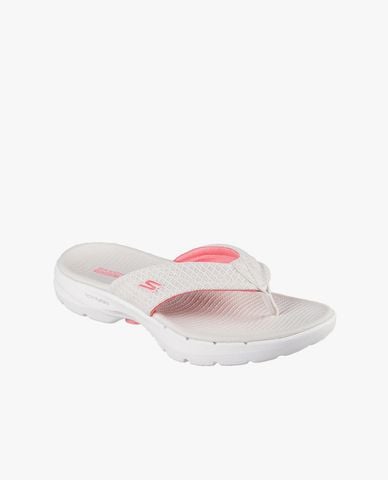  SKECHERS - Dép nữ quai kẹp mũi tròn Go Walk 