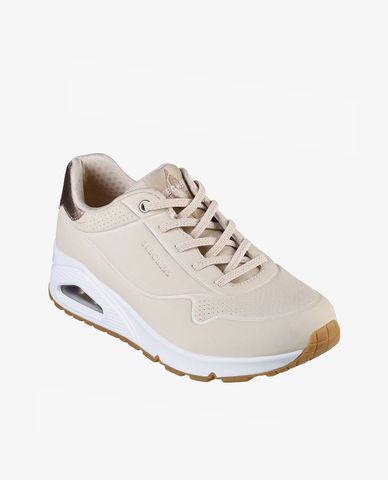  SKECHERS - Giày sneakers nữ cổ thấp Street Uno 