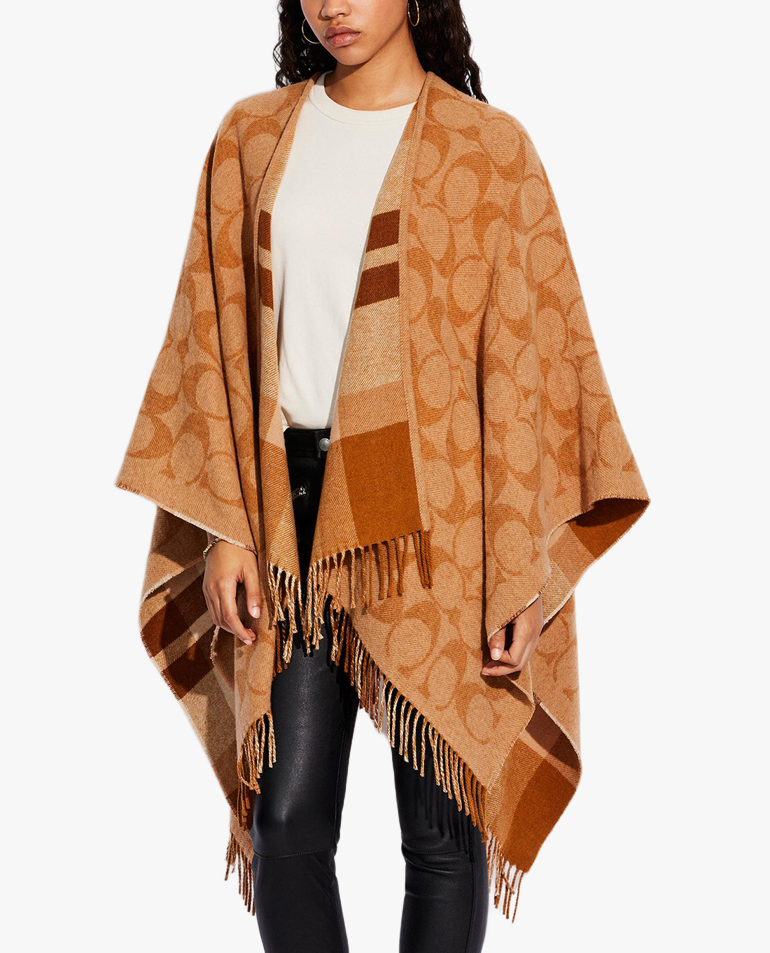 COACH - Áo choàng nữ Reversible Signature