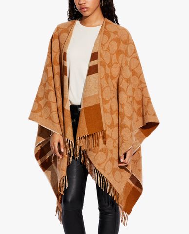  COACH - Áo choàng nữ Reversible Signature 