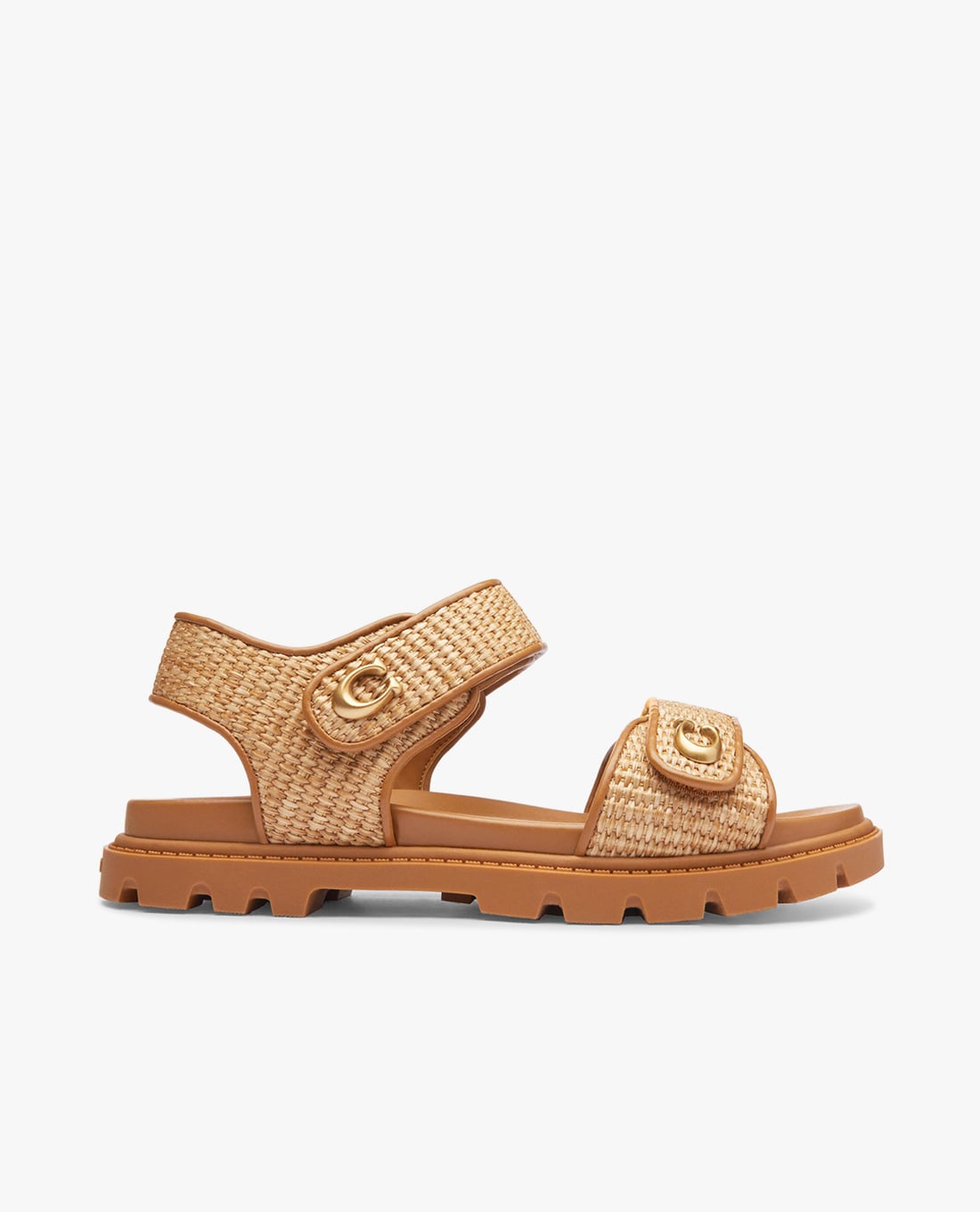 COACH - Giày sandals nữ đế thấp Brynn