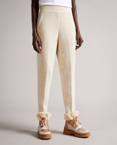  TED BAKER - Quần jogger nữ dệt kim lưng thun Juliiah 