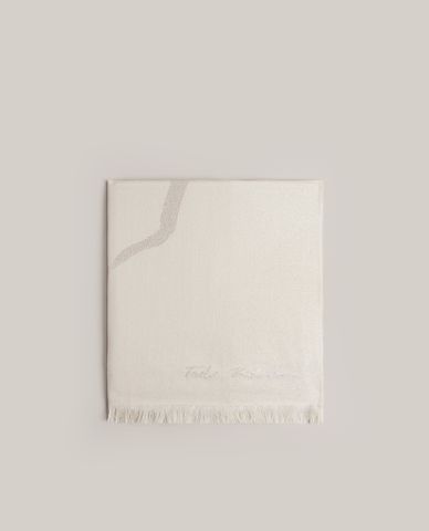  TED BAKER - Khăn choàng nữ phom chữ nhật dài Shersa 