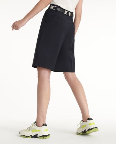  THE KOOPLES - Quần shorts nữ xếp li Tuxedo 