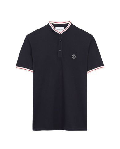 THE KOOPLES - Áo polo nam Collar and rubber logo 