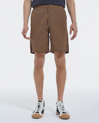  THE KOOPLES - Quần shorts nam kẻ sọc phom suông thời trang 