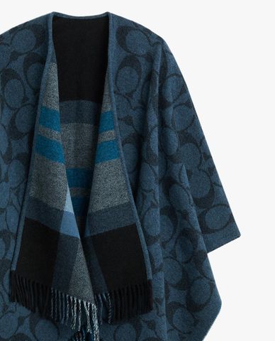  COACH - Áo choàng nữ Reversible Signature 