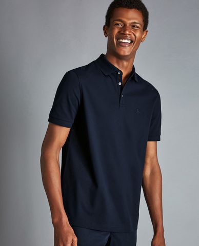  CHARLES TYRWHITT - Áo polo nam tay ngắn Tyrwhitt Pique 
