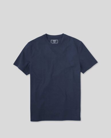  CHARLES TYRWHITT - Áo thun nam cổ tròn tay ngắn Cotton Tyrwhitt 