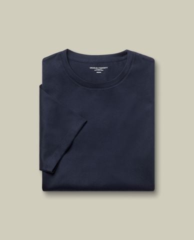  CHARLES TYRWHITT - Áo thun nam cổ tròn tay ngắn Pure Cotton 