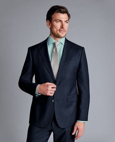  CHARLES TYRWHITT - Áo vest nam thanh lịch Natural Stretch Twill 
