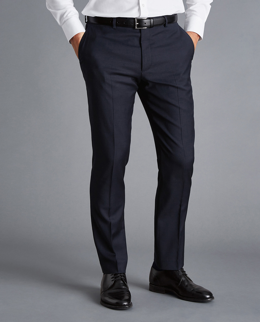 CHARLES TYRWHITT - Quần âu nam thanh lịch Natural Stretch Twill