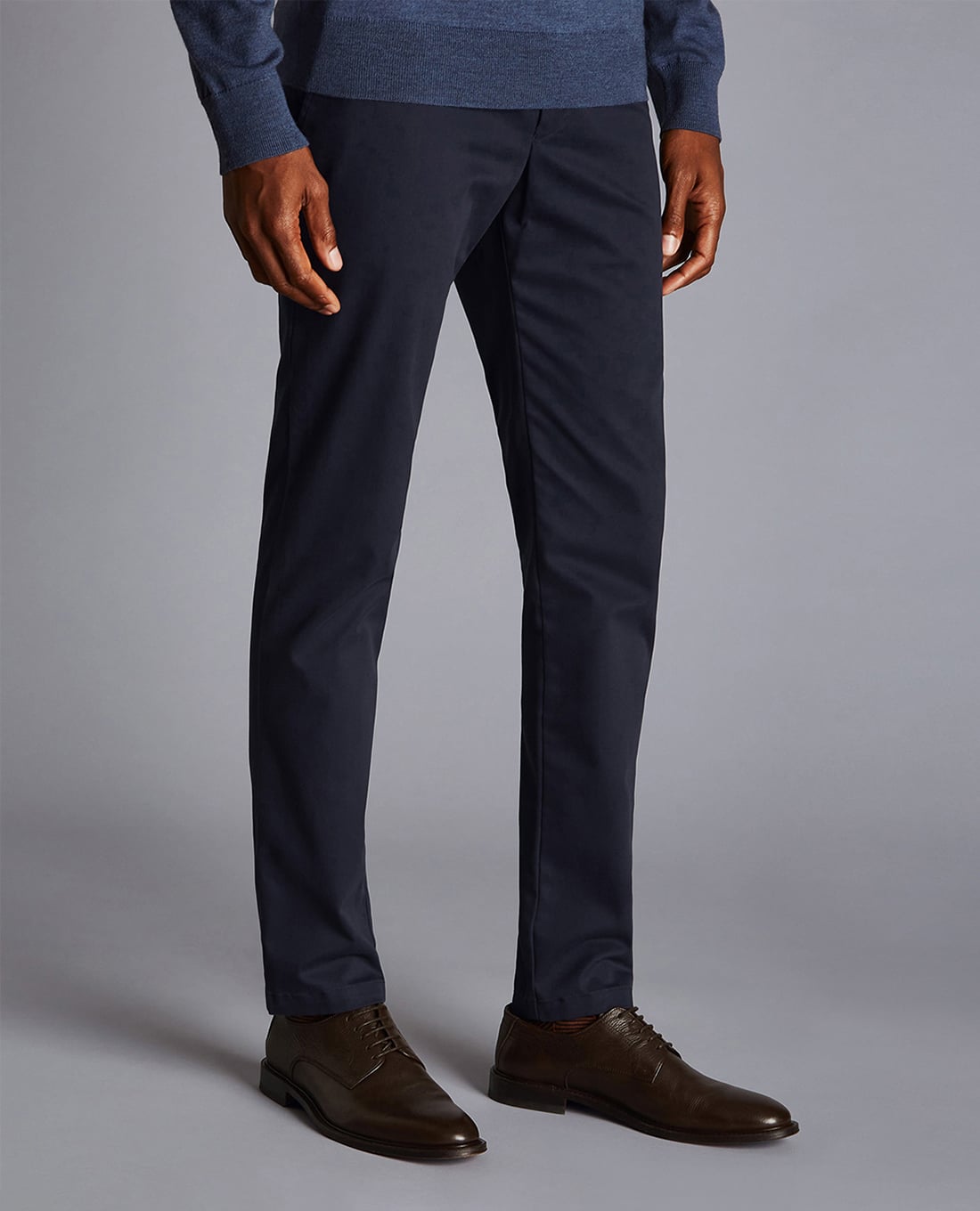 CHARLES TYRWHITT - Quần nam phom ôm thời trang Ultimate Non Iron Chinos