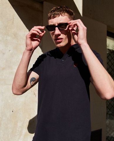  THE KOOPLES - Áo polo nam Slit Collar 