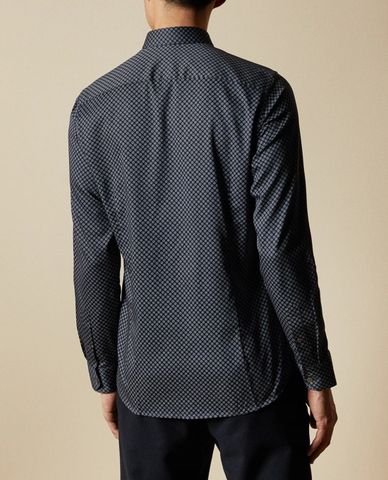  TED BAKER - Áo sơ mi nam Geo Print 