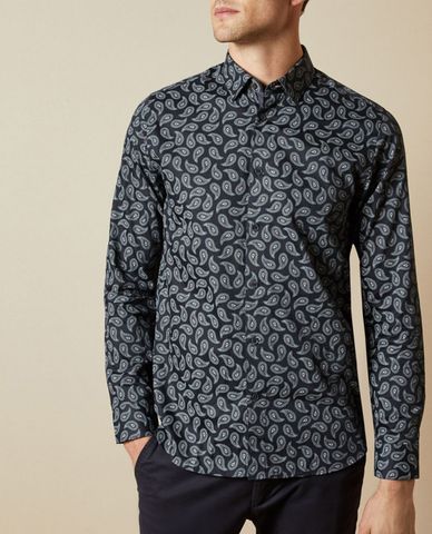  TED BAKER - Áo sơ mi nam tay dài Lapins 