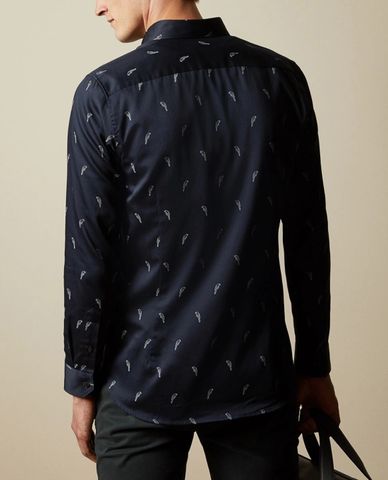  TED BAKER - Áo sơ mi nam tay dài Alott 