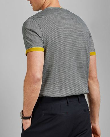  TED BAKER - Áo thun nam tay ngắn cổ tròn Delsole 