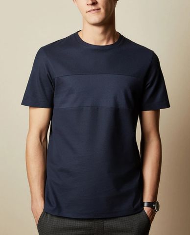  TED BAKER - Áo thun nam tay ngắn phom ôm Helter 