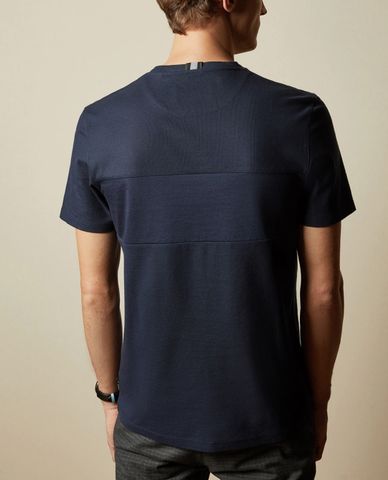  TED BAKER - Áo thun nam tay ngắn phom ôm Helter 