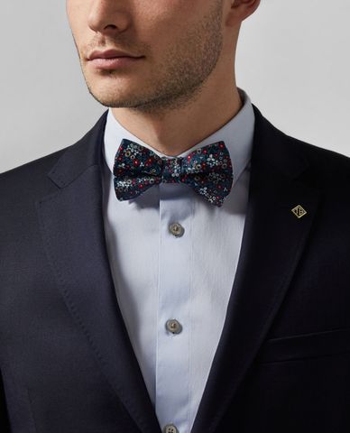  TED BAKER - Nơ bướm nam đeo cổ áo sơ mi Mini floral 