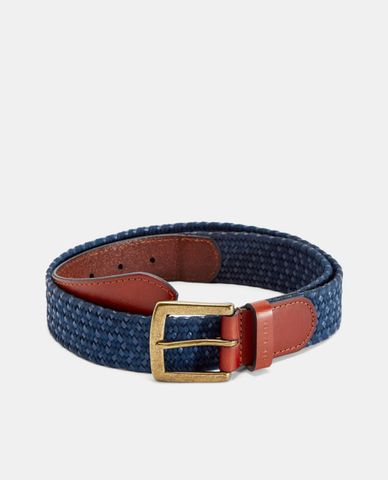  TED BAKER - Thắt lưng nam phối da Galan 