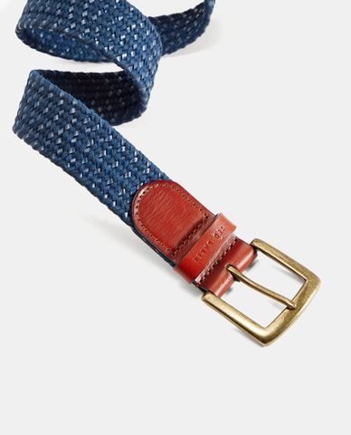  TED BAKER - Thắt lưng nam phối da Galan 