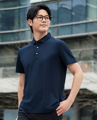  DETERMINANT - Áo polo nam cổ bẻ tay ngắn thời trang 