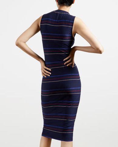  TED BAKER - Đầm midi phom ôm sát nách Erlo 