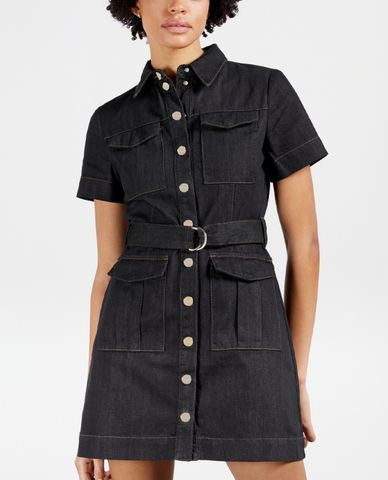  TED BAKER - Đầm mini sơ mi ngắn tay Polinna 