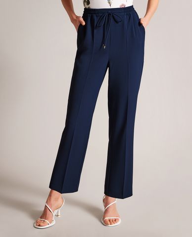  TED BAKER - Quần nữ ống đứng lưng thun Laurai 