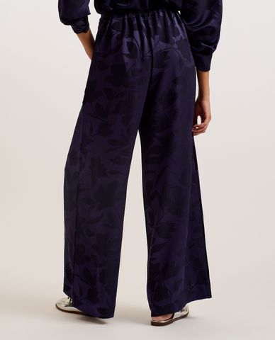  TED BAKER - Quần dài ống rộng nữ hoạ tiết in hoa Maura 