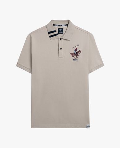 BEVERLY HILLS POLO CLUB - Áo polo nam cổ bẻ tay ngắn thời trang 