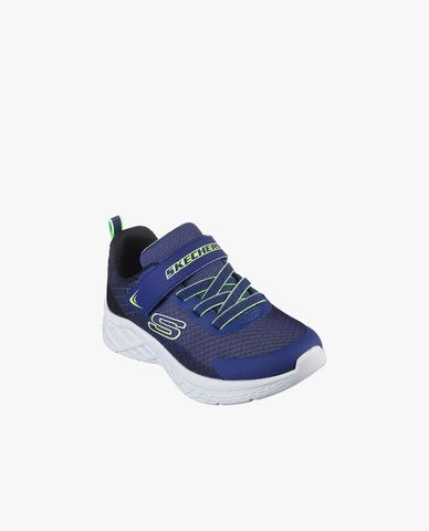  SKECHERS - Giày sneakers bé trai cổ thấp Microspec II 