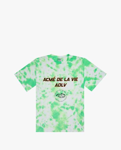  ADLV - Áo thun ngắn tay cổ tròn Tie Dyeing 