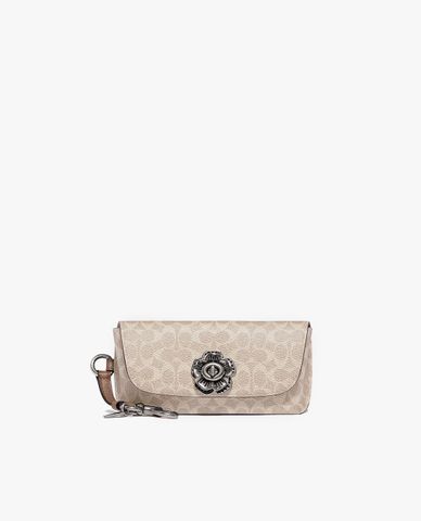  COACH - Hộp đựng kính mát Charm In Signature Canvas 