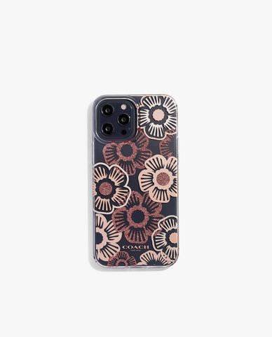  COACH - Ốp lưng điện thoại dành cho iPhone 13 Pro Tea Rose 