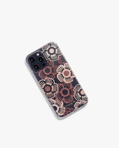  COACH - Ốp lưng điện thoại dành cho iPhone 13 Pro Max Tea Rose 