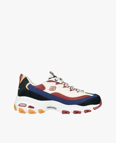  SKECHERS - Giày sneakers nữ cổ thấp thắt dây D Lites 